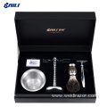 Metal Shaving Bowl Badger Hair Travel Shaving Kits